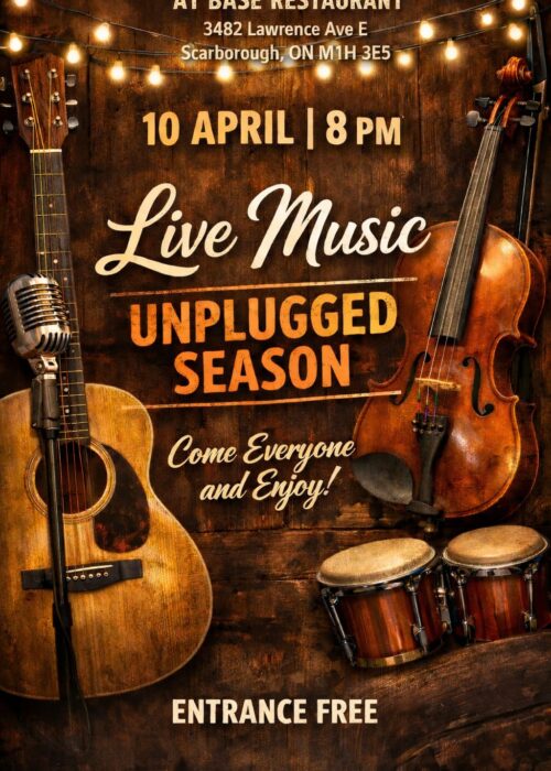 Live Music – Unplugged Season