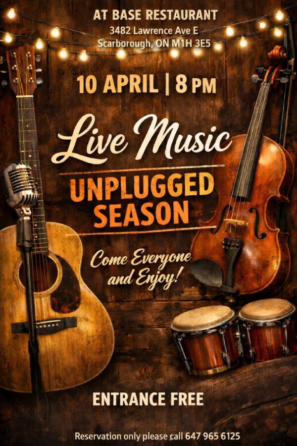 Live Music – Unplugged Season