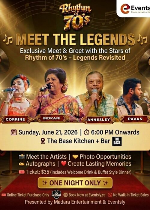 Meet the Rhythm of 70’s Legends – One Night Only!